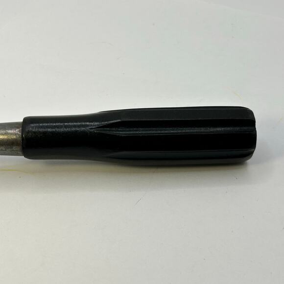 Vintage Blue Enamel Ice Cream Scoop Marked "ADAN" Black Handle 8" - Picture 5 of 14